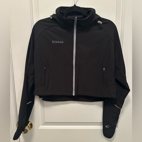 BOXRAW Women’s Cropped Training Jacket - Picture 1 of 4